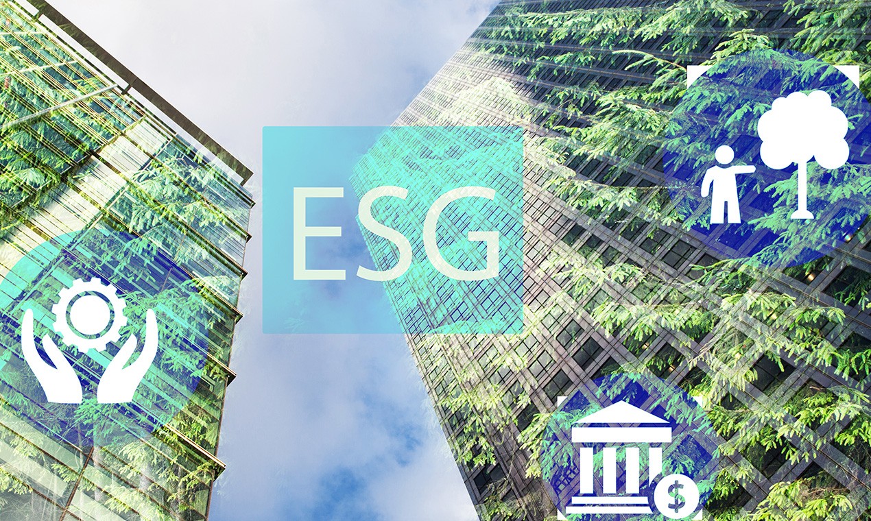 ESG green low-carbon building
